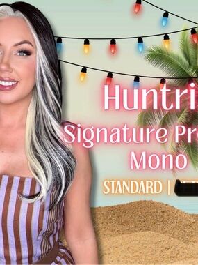 Huntrix Signature Pre Cut Mono Standard Wig by Chelsea Smith Crowns BNWT
